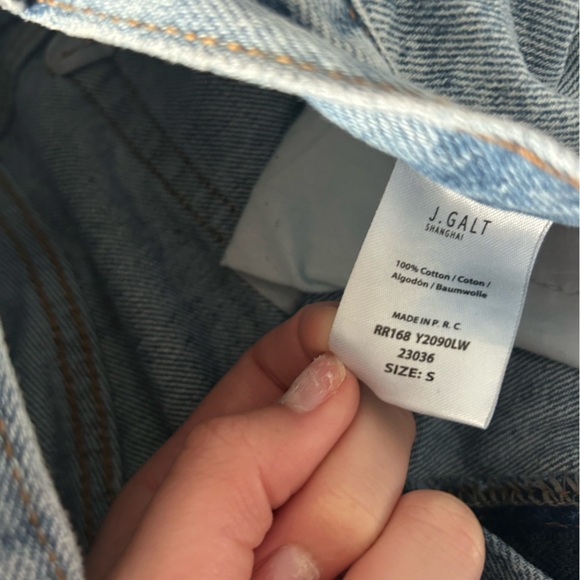 Brandy Melville / John Galt Low Rise Boot Cut Jeans - Picture 2 of 2